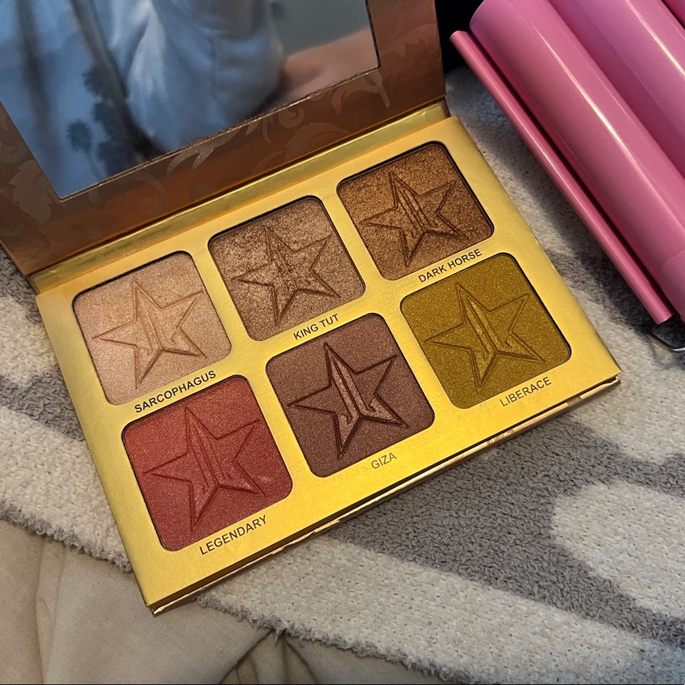 Jeffree Star 24 Karat Gold Highlighter palette